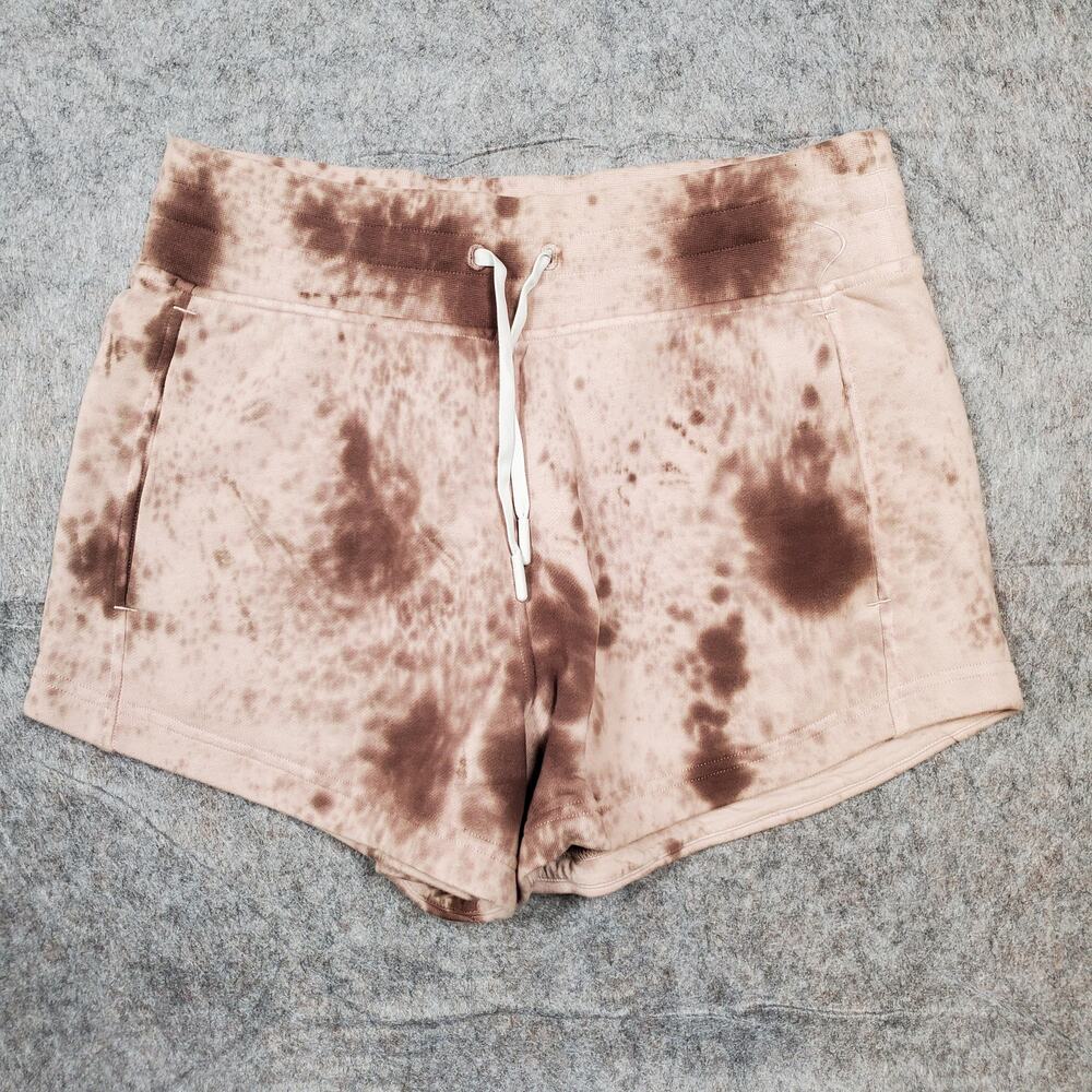 Lululemon Shorts Womens 6 Inner Glow 3" Terry Marble Dye Silky French Press‎